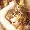 Tiziano: Diana e Attenone 1558 (tela) - Particolare